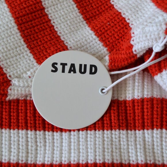 STAUD HAMPTON CAPTAIN STRIPE SWEATER- NWT $98 - Picture 10 of 10